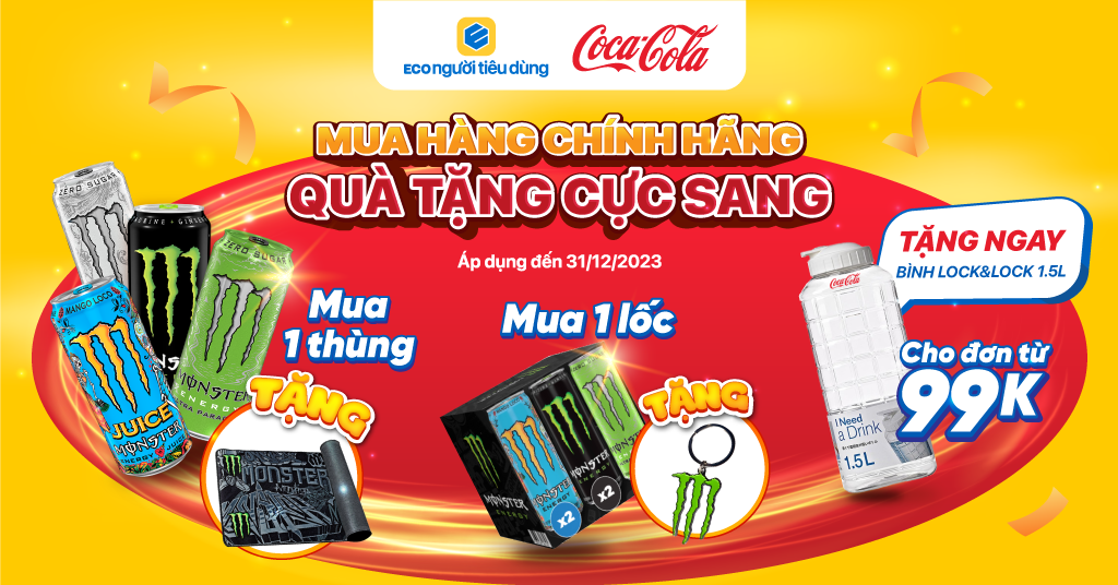 Coca Cola ra mắt Official Store trên ECO Người Tiêu Dùng