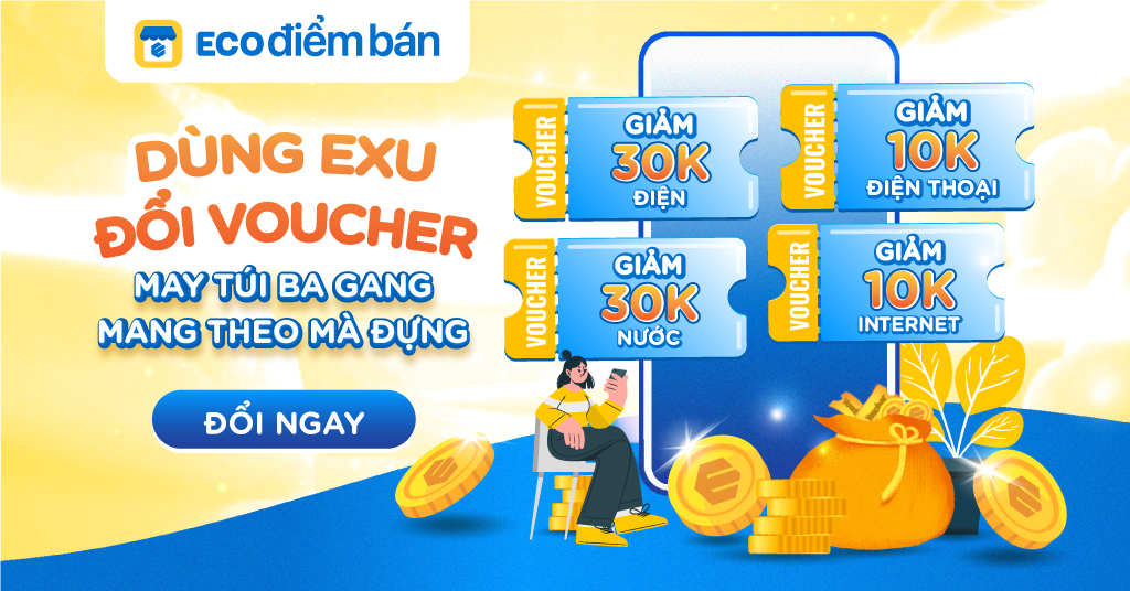 Dùng EXU đổi voucher