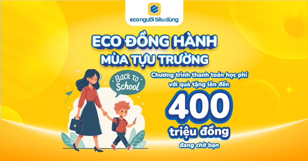 thanh toán học phí bố mẹ nhận quà to