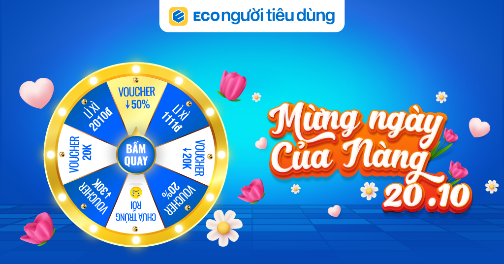 VÒNG QUAY MAY MẮN “MỪNG NGÀY CỦA NÀNG 20/10”